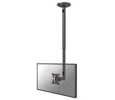 Neomounts FPMA-C050BLACK schwarz / Decken-Monitorhalterung / Größe 10-30" / VESA 50x50 - 100x100 / Tragkraft 20 kg