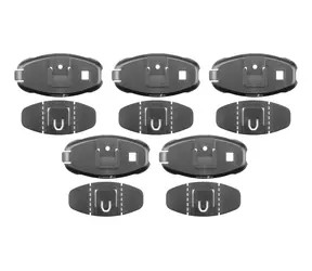 Interphone Set mit 5 Ersatz-Klebesockeln für Active- und Connect-Gegensprechanlagen
