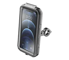 Interphone Universal wasserdichte Hülle für Mobiltelefone Armor Pro Lenkerhalterung max. 6,5" schwarz