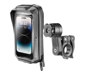 Interphone Universelle wasserdichte Hülle für Mobiltelefone QUIKLOX Wasserdicht max. 7" Lenkerhalterung