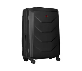 Wenger Prymo Large schwarz / Reisekoffer auf Rollen / 107 L / 52 x 76 x 30 cm / Polycarbonat & ABS
