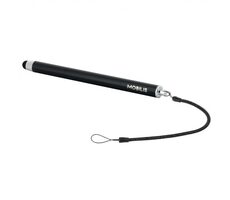 Mobilis Stylus 10er Set Universal Touchpens mit Spiralkabel schwarz