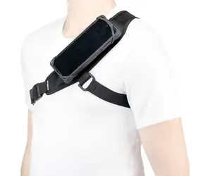 Mobilis ClipFast Schultergurt mit universeller Silikonhalterung für 5-7"-Geräte