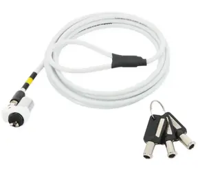 Mobilis Sicherheitskabelschloss / 3x Schlüssel / Länge 2m