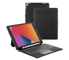 Mobilis Schutzhülle mit abnehmbarer Tastatur für iPad 10,2" (9./8./7. Gen) schwarz