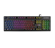 C-tech Iris (GKB-08) schwarz / Gaming-Tastatur / mechanisch / RGB / USB-A / CZ/SK-Layout
