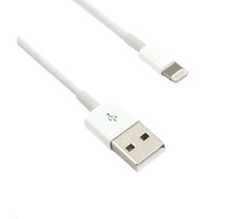 C-tech USB - Lightning-Kabel 2 m weiß / USB 2.0 A (M) - Lightning (M)