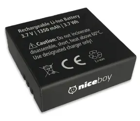 Niceboy Ersatzakku für Vega X PRO / 1350mAh 