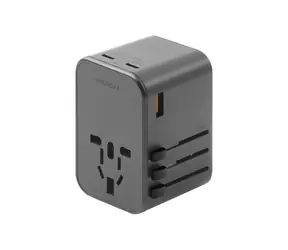 Energea TravelWorld Universaladapter GAN65 grau / PD65W & PPS55W & QC3.0 / 65W 