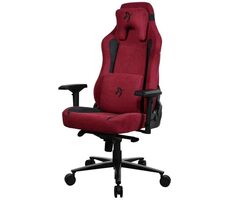 Arozzi VERNAZZA Supersoft Bordeaux / Gamingstuhl / Stoffbezug / Burgunderrot / Belastbarkeit 145kg