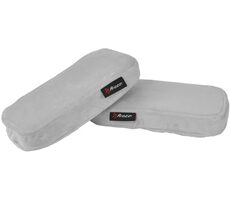 Arozzi Memory Foam Armrest Pads / Ersatzarmlehnen für Gaming-Stühle / Memory Foam / grau