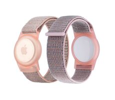 Mobile Origin Armband für Apple AirTag rosa