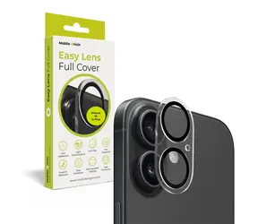Mobile Origin Easy Lens Full Cover Schutzglas für das Objektiv für Apple iPhone 16/16 PLUS klar