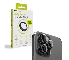 Mobile Origin Easy Lens Guards Schutzglas für das Objektiv für Apple iPhone 15 Pro/15 Pro Max schwarz
