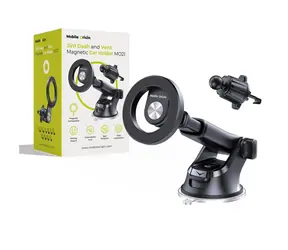 Mobile Origin 2in1 Armaturenbrett- und Lüftungs-Magnethalterung fürs Auto (MO21) / Magnetische Autohalterung