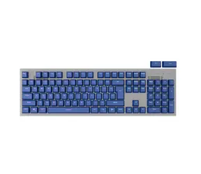 Genesis Lead 300 Double Shot Keycaps blau / Ersatztastenset / 106 Stück