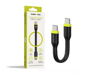 Mobile Origin Compact Cable USB-C auf USB-C schwarz / 10 cm