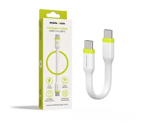 Mobile Origin Compact Cable USB-C auf USB-C weiß / 10 cm