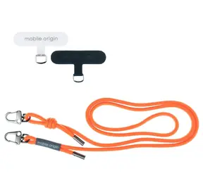 Mobile Origin Lanyard Seil 6 mm orange / 82 - 163cm