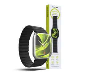 Mobile Origin Magnetic Watch Strap II Armband für Apple Watch 49mm/46mm/45mm/44mm schwarz/schwarz