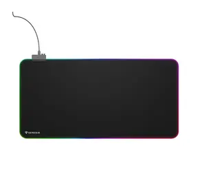 Genesis Boron 500 XXL RGB schwarz / Gaming-Mauspad / 800 x 300 x 4 mm 