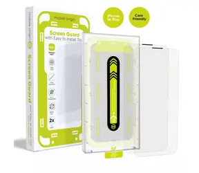 Mobile Origin Screen Guard Schutzglas für Apple iPhone 16 PLUS mit Applikator klar / 2 Stück