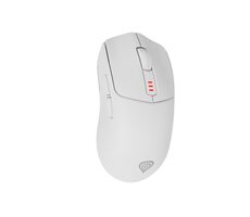 Genesis Zircon 500 weiß / Kabellose Maus / Optisch / 10000 DPI / 6 Tasten / 2,4 GHz