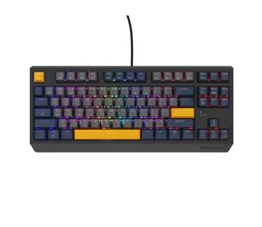 Genesis Thor 230 TKL RGB Marineblau Negativ Outemu Panda Schwarz / Gaming-Tastatur / USB