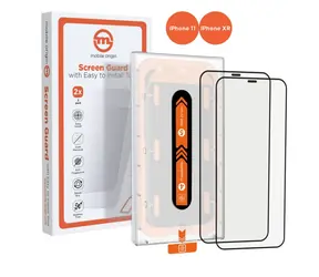 Mobile Origin Screen Guard Schutzglas für Apple iPhone 11/XR mit Applikator / 2 Stück