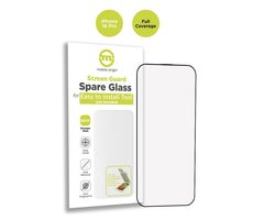 Mobile Origin Screen Guard Spare Glass Full Coverage für Apple iPhone 16 Pro / Ersatzglas für Montageset