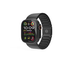 Mobile Origin Watch Titanium Band Armband für Apple Watch 49mm/46mm/45mm/44mm schwarz