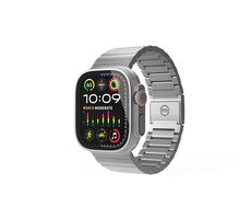 Mobile Origin Watch Titanium Band Armband für Apple Watch 49mm/46mm/45mm/44mm silber
