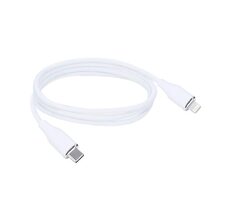 Solight SSC1901-S Kabel USB-C (M) - Lightning (M) 1m weiß / Silikon