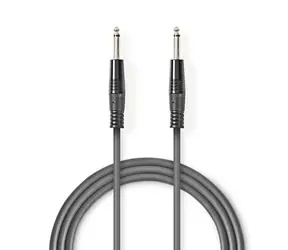 Nedis Mono-Audiokabel Klinke 6,35 mm (M) - Klinke 6,35 mm (M) 1,50 m  