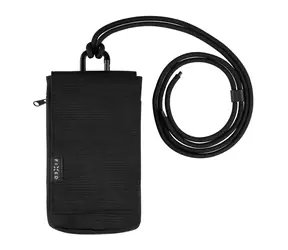 FIXED Umhängetasche mit Tasche Camino Case für Mobiltelefone bis 7" schwarz