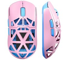MCHOSE MC-AX5 pink / Gaming-Funkmaus / optisch / 26000 DPI / 6 Tasten / 8000 Hz / BT 