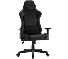 SENSE7 Spellcaster Senshi Edition schwarz / Gaming-Stuhl / Stoff / verstellbar / Rollen / Tragkraft 150 kg 