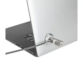 Targus ASP001GLX Sicherheitsschlitzschloss-Erweiterung silber