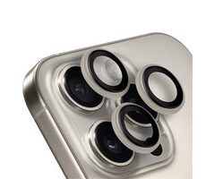 Obal:Me Objektivschutz für Apple iPhone 16 Pro/16 Pro Max Naturtitan