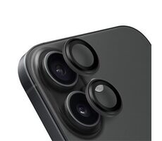 Obal:Me Objektivschutz für Apple iPhone 16/16 PLUS Schwarz