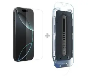 Nillkin Tempered Glass 0,2 mm H+ PRO 2.5D für Apple iPhone 16 Pro (mit Applikator)