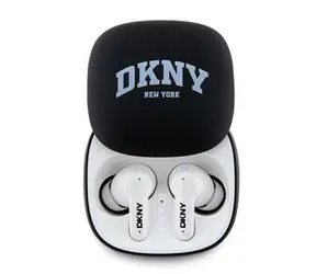 DKNY TWS-Kopfhörer mit 3D-Gummi-Matt FINISH , schwarz