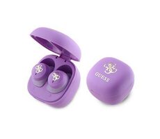 Guess 4G Logo Mini TWS Kabellose Kopfhörer Lila
