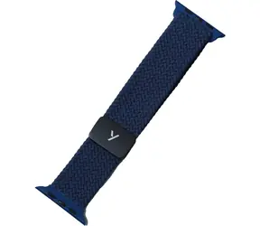 YENKEE YWB 057 AW Nylonarmband für Apple Watch 42 & 44 & 45 mm blau