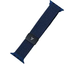 YENKEE YWB 056 AW Nylonarmband für Apple Watch 38 & 40 & 41 mm blau