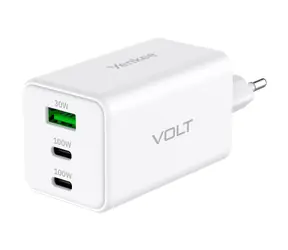 YENKEE YAC G100 VOLT 100W weiß / Ladegerät / 100W / 1x USB-A 30W / 2x USB-C 100W 