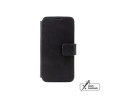 FIXED ProFit Leder-Büchertasche für Samsung Galaxy A36 5G, Schwarz