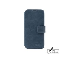 FIXED ProFit Leder-Büchertasche für Samsung Galaxy A36 5G, Blau
