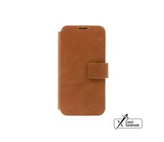 FIXED ProFit Leder-Büchertasche für Samsung Galaxy A36 5G, Braun