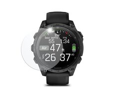 FIXED Schutzglas aus gehärtetem Glas für Smartwatch Garmin Tactix 8 47 mm, 2 Stück im Paket, klar
